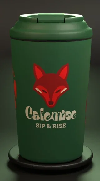 CaféMize FOREST GREEN original 3D design